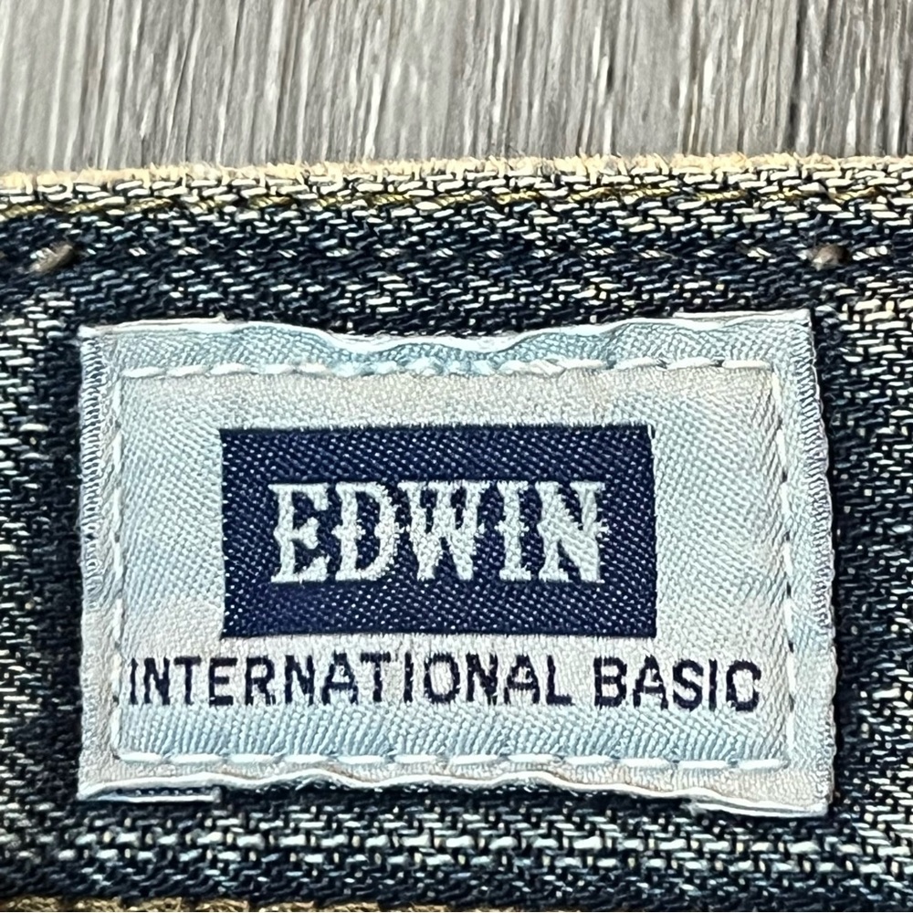 Edwin International Basic 404 Denim Jean Shorts S… - image 5